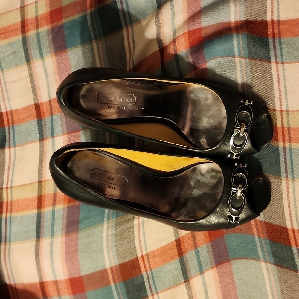 Coach heels sz 5b